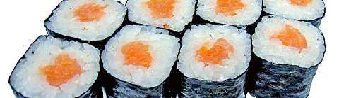 Роллы с копчёным лососем - Ваши Суши Актобе
